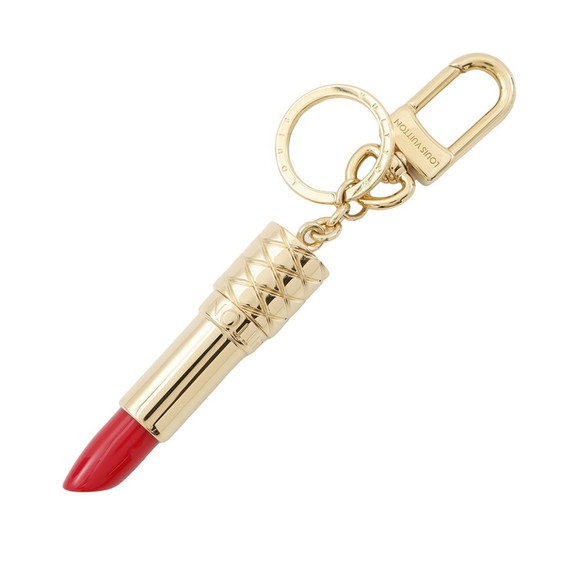 Louis Vuitton Keychain LV Lipstick Metal M03006 LOUIS VUITTON Bag Charm - Picture 1 of 11